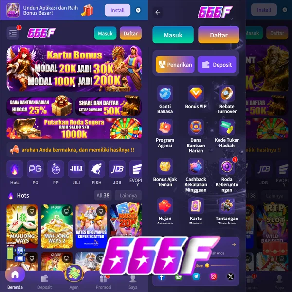 666F 2026 Slot Gacor RTP Tinggi